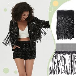 Polyester Fringe Lace Trim&nbsp;DIY-WH0671-008E