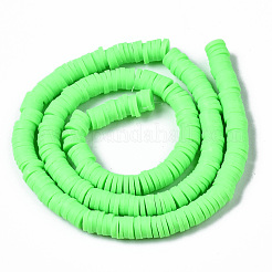 Handmade Polymer Clay Beads Strands&nbsp;CLAY-R089-6mm-131
