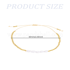 1Pc Brass Braided Bead Bracelets&nbsp;BJEW-LP0004-44
