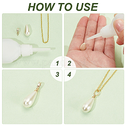 30Pcs Brass Cup Peg Bails&nbsp;DIY-AB00036