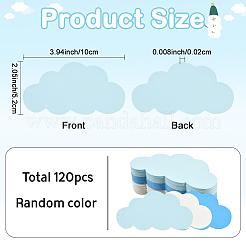 120Pcs Craft Paper&nbsp;AJEW-SP0003-27A