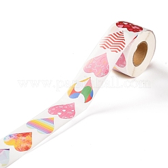 Valentine's Day Theme Paper Gift Tag Stickers&nbsp;X-DIY-C007-01D