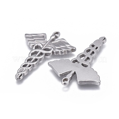 Non-Tarnish 304 Stainless Steel Pendants&nbsp;STAS-F249-13P