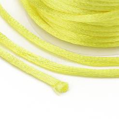 Nylon Satin Rattail Cords&nbsp;NWIR-L006-1mm-12