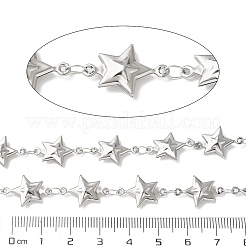 304 Stainless Steel Star Link Chains&nbsp;CHS-Z004-21P
