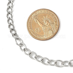304 Stainless Steel Curb Chain Cable Chain Necklaces&nbsp;NJEW-JN05577