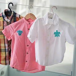 16Pcs 2 Style Polyester Computerized Embroidery Iron on/Sew on Patches&nbsp;PATC-DC0001-01