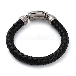 Leather Braided Cord Bracelets&nbsp;AJEW-Q003-01A