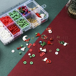 DIY Christmas Themed Jewelry Making Kits&nbsp;DIY-YW0002-78