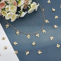 Autumn Theme 304 Stainless Steel Pendants&nbsp;STAS-UN0020-67G