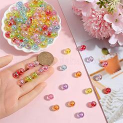 200Pcs Transparent Acrylic Beads&nbsp;MACR-SP0001-18