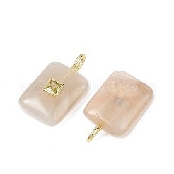 Natural Grey Moonstone Pendants&nbsp;G-K372-04G-02