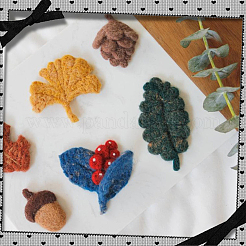 18Pcs 6 Colors DIY Wool Roving&nbsp;DIY-SP0005-80B