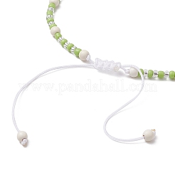 2Pcs Glass Seed Adjustable Braided Beaded Bracelets&nbsp;BJEW-JB11664