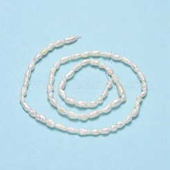Natural Cultured Freshwater Pearl Beads Strands&nbsp;PEAR-J006-05A