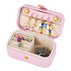 1Pc PU Imitation Leather Jewelry Box&nbsp;LBOX-TA0001-01B
