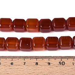 Natural Carnelian(Dyed & Heated) Beads Strands&nbsp;G-N353-03A-03