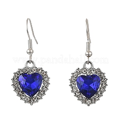 2 Pairs 2 Styles Alloy Rhinestone Dangle Earrings&nbsp;EJEW-JE07414