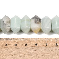 Natural Flower Amazonite Double Terminated Point Beads Strands&nbsp;G-T142-93