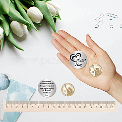 1Pc 304 Stainless Steel Commemorative Coins&nbsp;AJEW-CN0001-43A