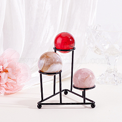 Alloy Crystal Ball Holders&nbsp;ODIS-WH0078-97EB