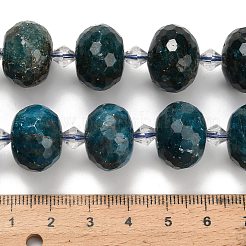 Natural Apatite Beads Strands&nbsp;G-L642-I08-18x13mm