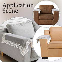 2Pcs Polyester Sofa Armrest Cover&nbsp;AJEW-GF0012-94A