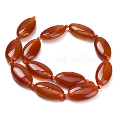 Natural Red Agate Beads Strands&nbsp;G-B178-T01-01