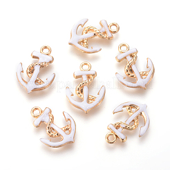 Enamel Pendants&nbsp;X-ENAM-WH0006-A04