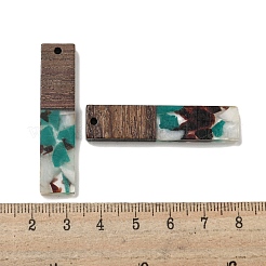 Resin and Walnut Wooden Pendants&nbsp;FIND-B042-20A