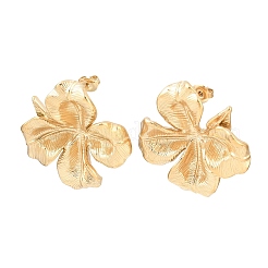 304 Stainless Steel Flower Stud Earrings&nbsp;EJEW-K268-76G
