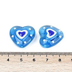Handmade Lampwork Beads Strands&nbsp;LAMP-R004-06B-09