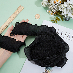 Chiffon Fabric Wrinkle Lace Ribbon&nbsp;OCOR-MA0001-60