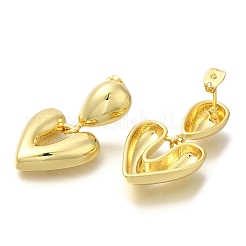 Rack Plating Brass Dangle Earrrings&nbsp;EJEW-L097-28G
