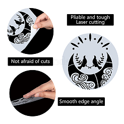 Plastic Reusable Drawing Painting Stencils Templates&nbsp;DIY-WH0244-040