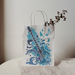 4Pcs 4 Styles PET Hollow Out Drawing Painting Stencils&nbsp;DIY-WH0394-0078