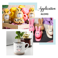 3 Sets 3 Styles Resin Self-adhesive Stickers&nbsp;DIY-FH0009-65