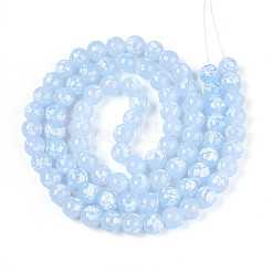 Baking Paint Glass Beads&nbsp;X1-DGLA-N015-10mm-06