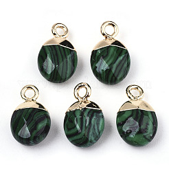 Synthetic Malachite Charms&nbsp;G-N326-58E