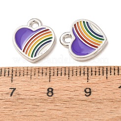 Alloy Enamel Pendants&nbsp;AL-CBA7256-10P