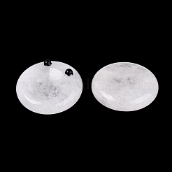 Natural Quartz Crystal Thumb Worry Stone&nbsp;G-Q602-12F