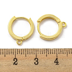 Brass Earring Findings&nbsp;EJEW-L211-012B-G