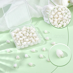 100Pcs Dyed Synthetic Coral Beads&nbsp;CORA-SC0001-29B