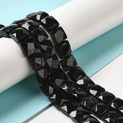 Natural Obsidian Beads Strands&nbsp;G-C109-A02-01