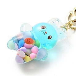 Cute Cartoon Rabbit Keychain&nbsp;KEYC-G052-03LG