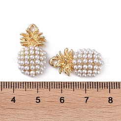Golden Plated Alloy Resin Fruit Pendants&nbsp;ENAM-R149-10C-G