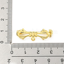 Bowknot Rack Plating Brass Brooches Findings&nbsp;LS-KK-H738-35G