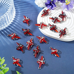 20Pcs 2 Colors Alloy Resin Pendants&nbsp;FIND-TA0009-57