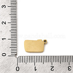 304 Stainless Steel Enamel Charms&nbsp;STAS-I335-12G