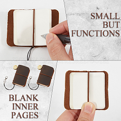 Leather Notebook&nbsp;AJEW-CP0006-68C